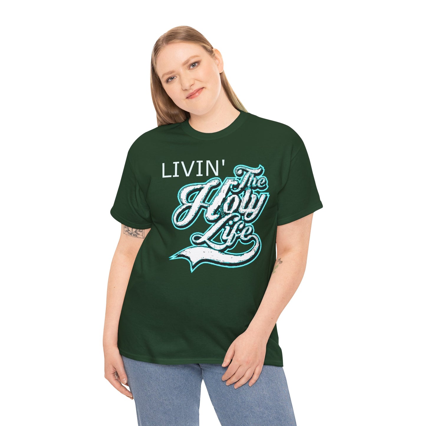 Livin' The Holy Life Design (Light) - Unisex TShirt