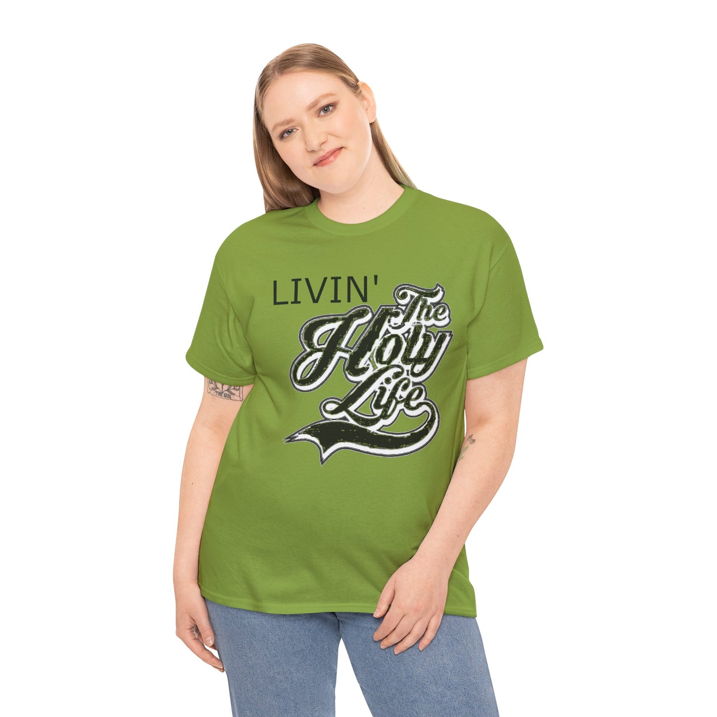 Livin' The Holy Life Design (Dark) - Unisex T-Shirt