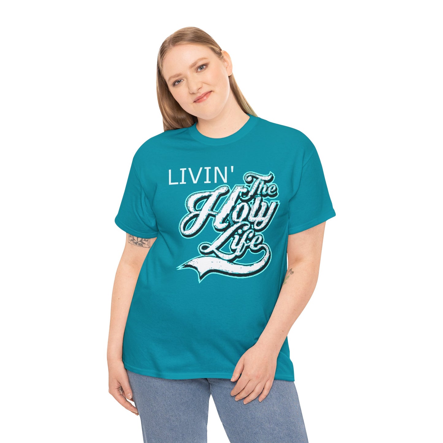 Livin' The Holy Life Design (Light) - Unisex TShirt