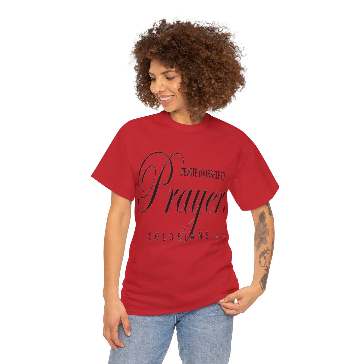 Prayer Design (Dark) - Women's T-Shirt