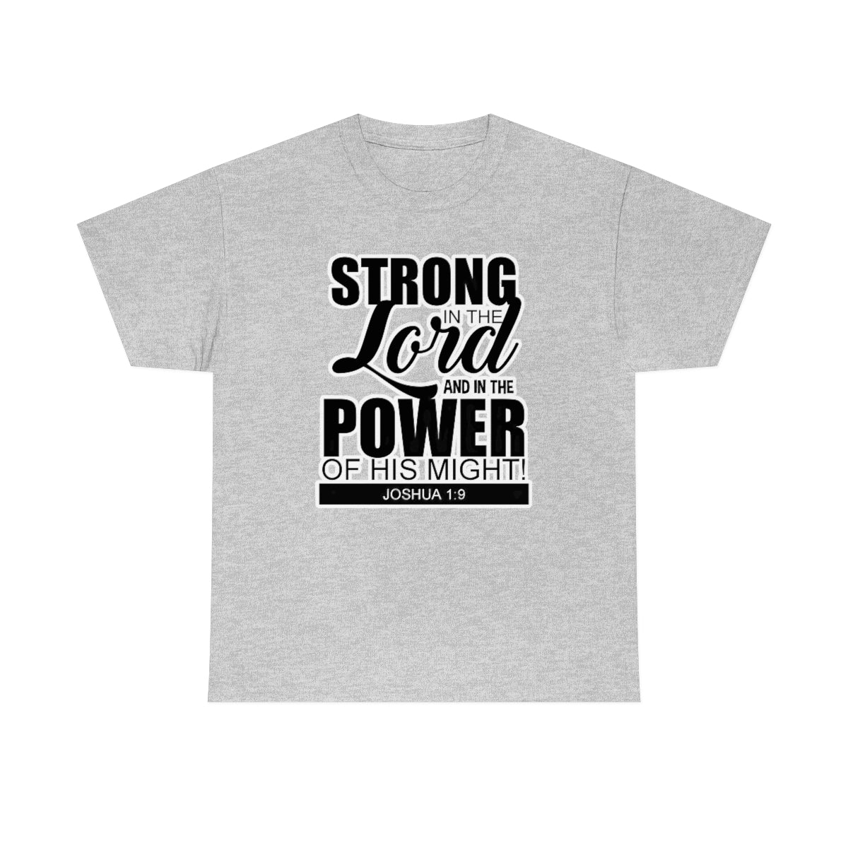 Strong In The Lord Design (Dark)- Unisex T-Shirt