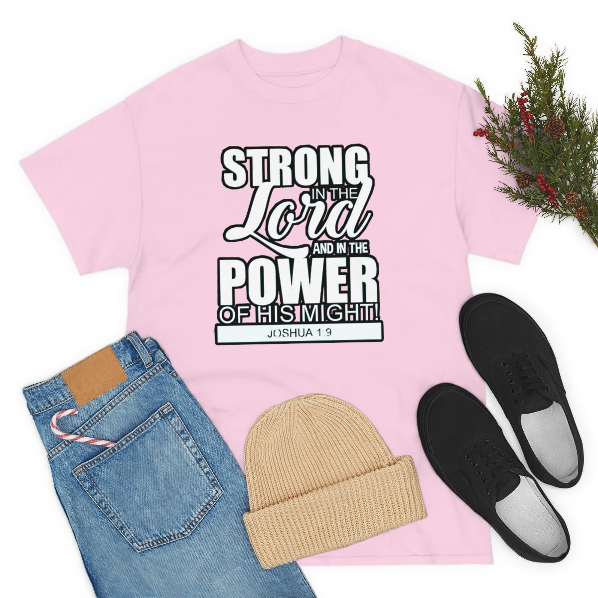 Strong In The Lord Design (Light)- Unisex T-Shirt