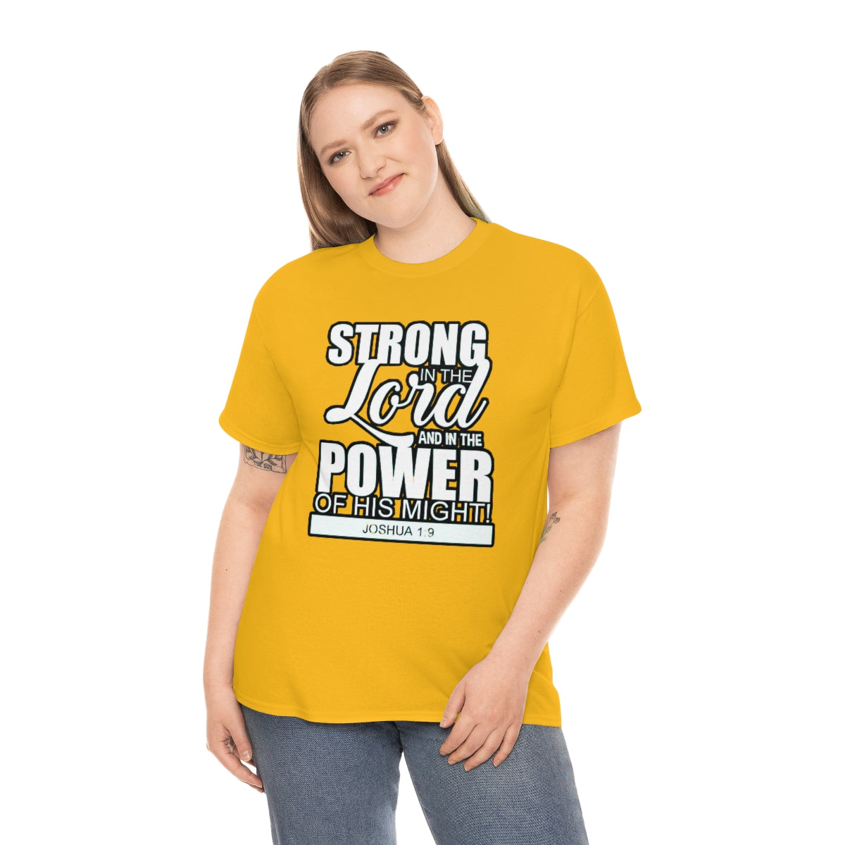 Strong In The Lord Design (Light)- Unisex T-Shirt