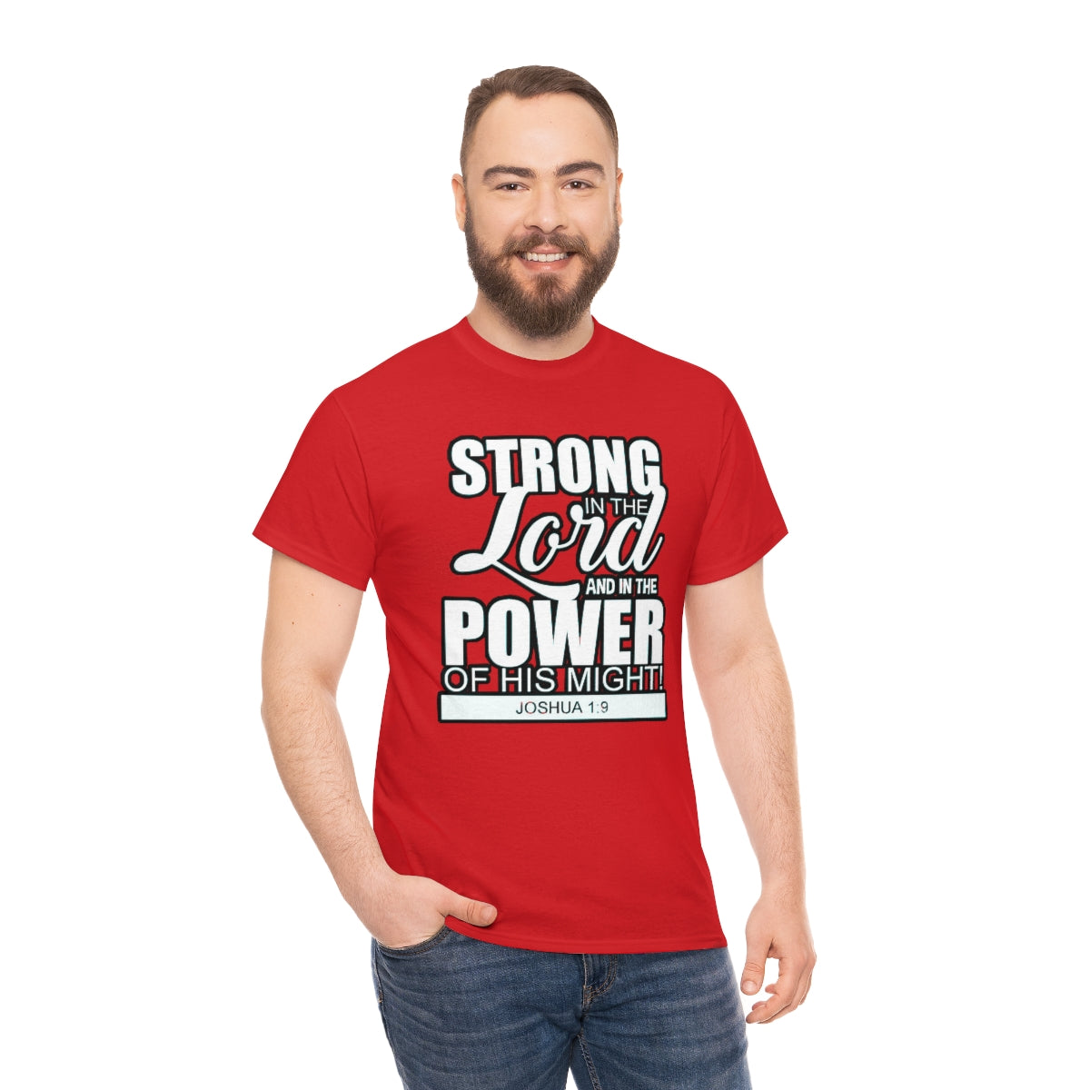 Strong In The Lord Design (Light)- Unisex T-Shirt