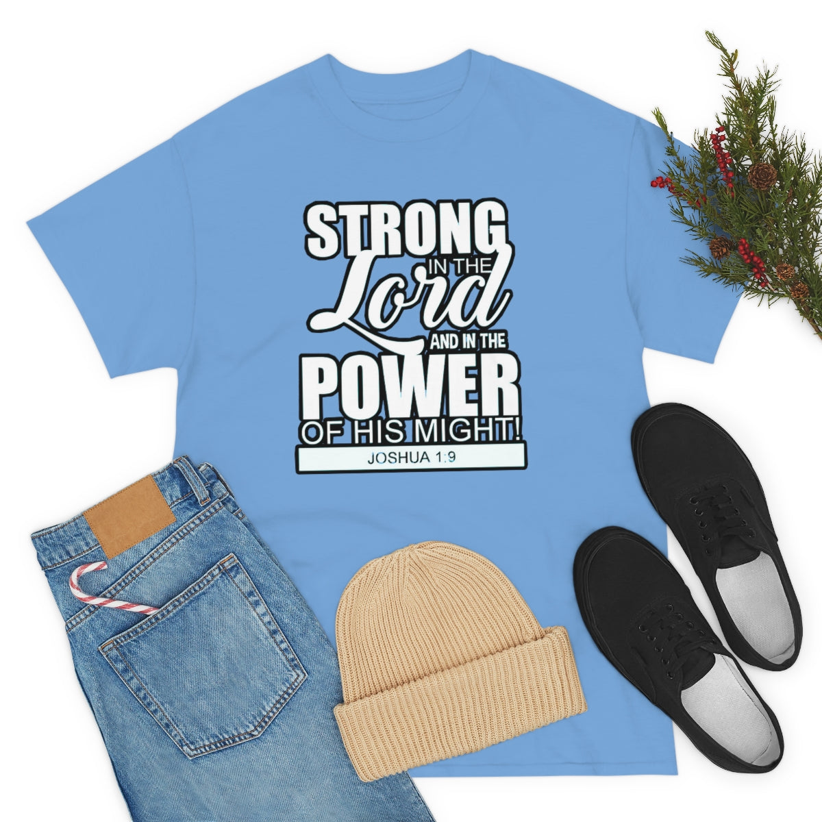 Strong In The Lord Design (Light)- Unisex T-Shirt