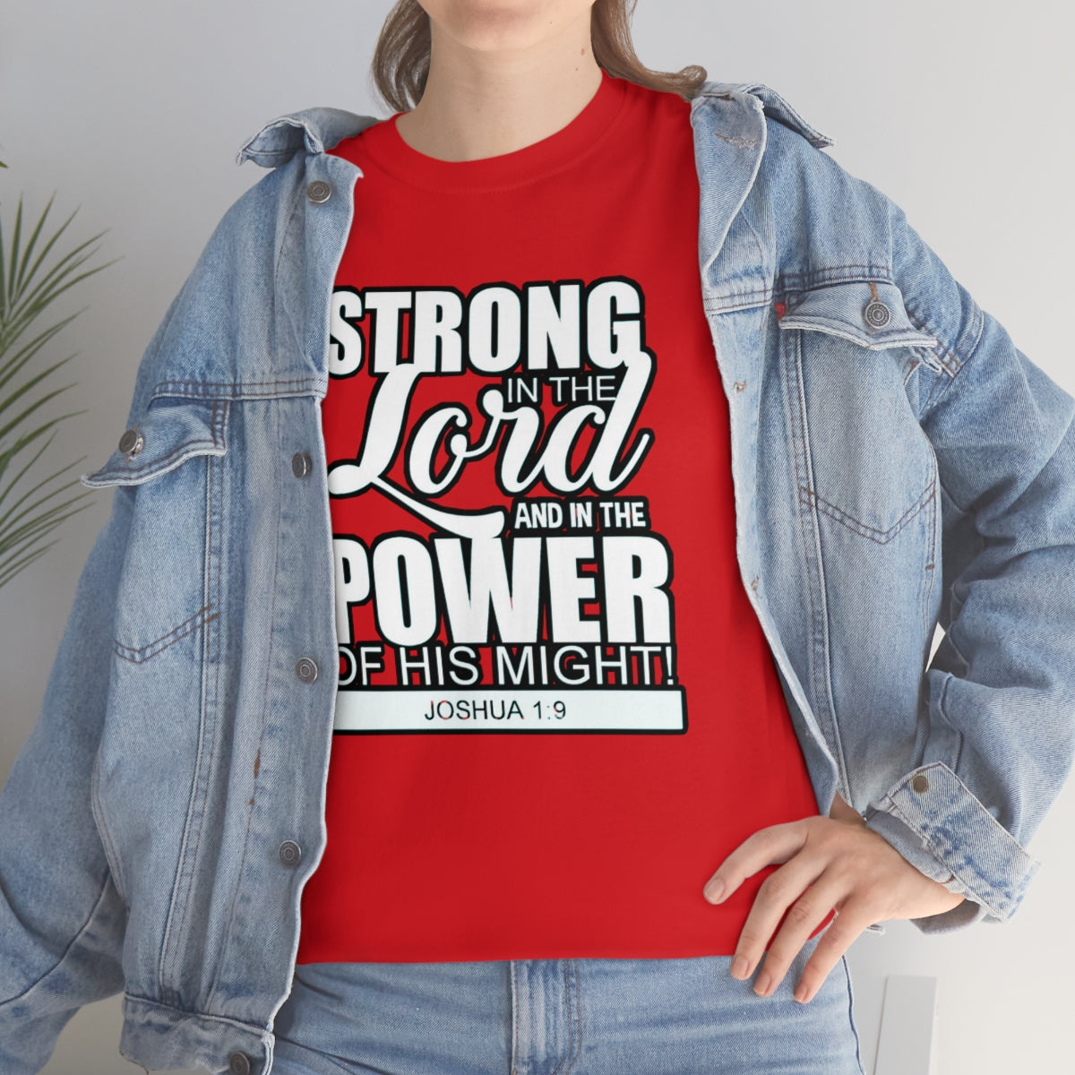 Strong In The Lord Design (Light)- Unisex T-Shirt