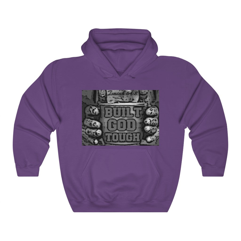 Built God Tough Design- Unisex Hoodie