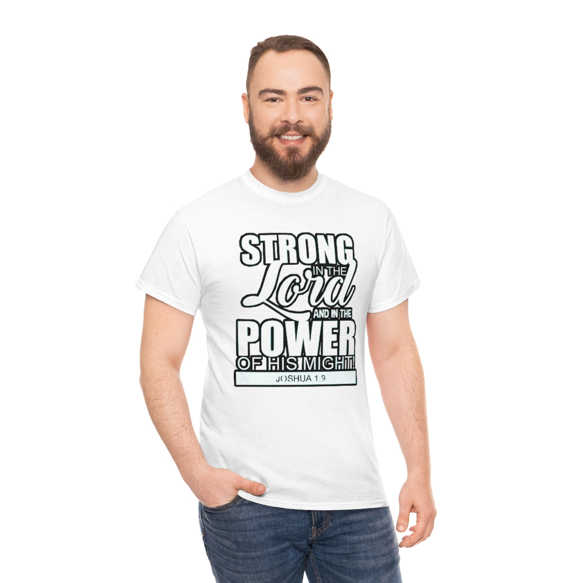 Strong In The Lord Design (Light)- Unisex T-Shirt