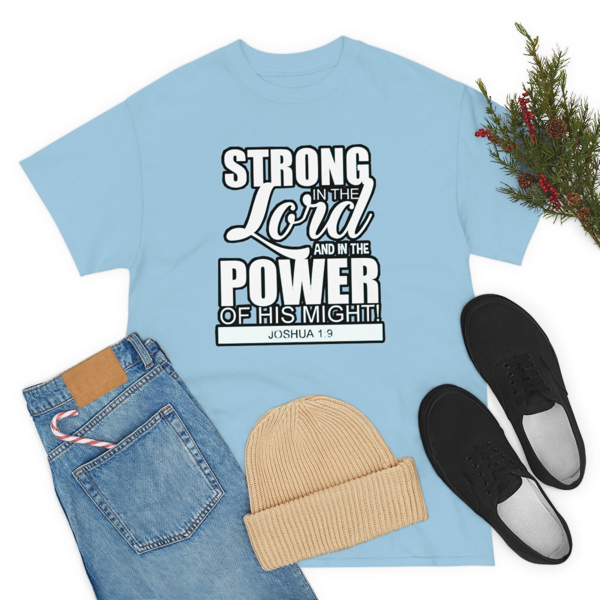 Strong In The Lord Design (Light)- Unisex T-Shirt