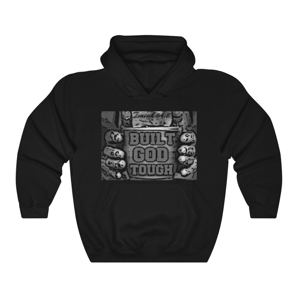 Built God Tough Design- Unisex Hoodie