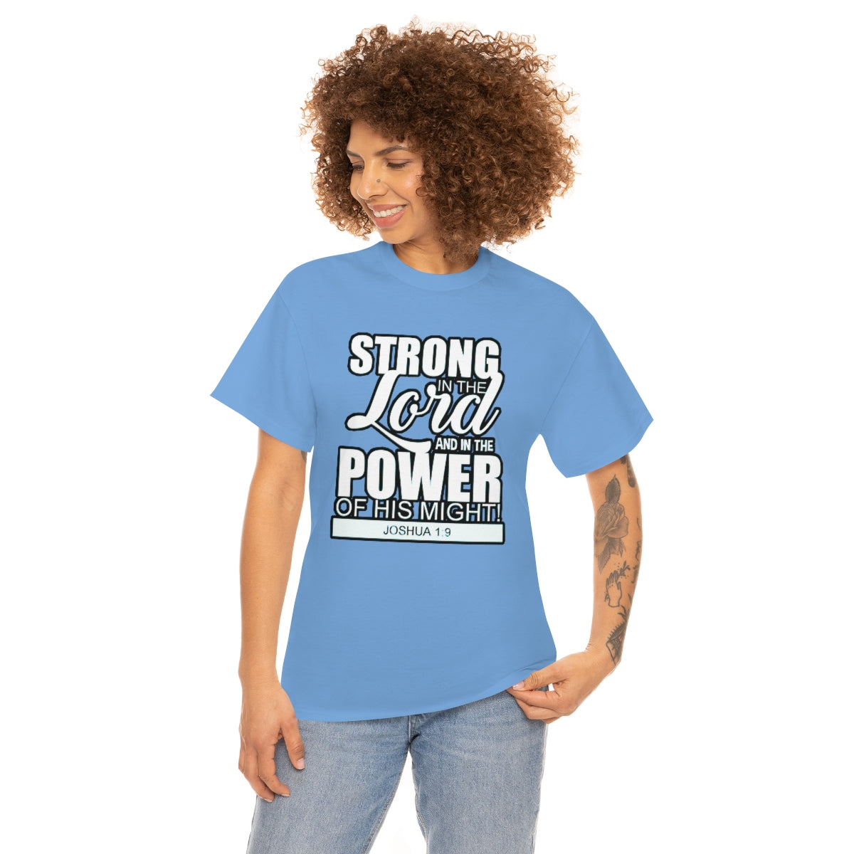 Strong In The Lord Design (Light)- Unisex T-Shirt