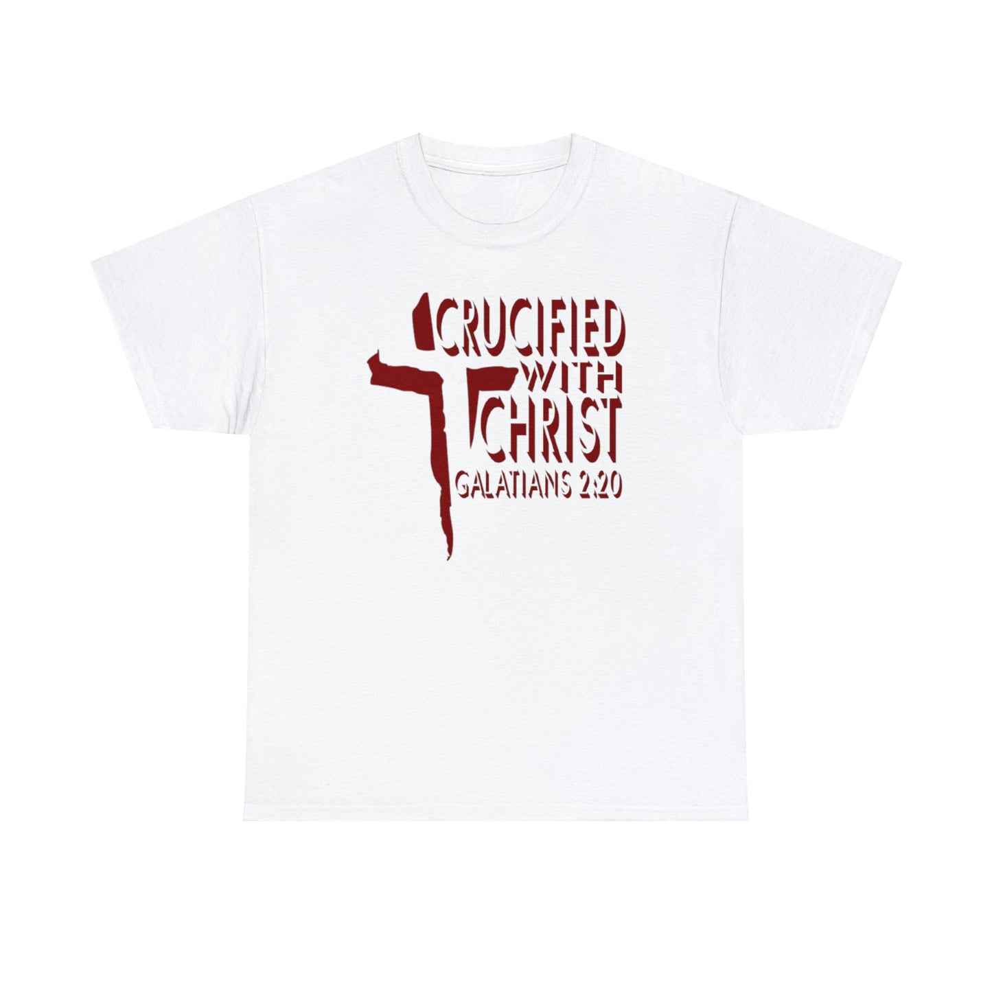 Crucified With Christ Design (Red)- Unisex T-Shirt