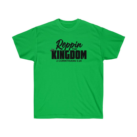 Reppin' The Kingdom Design (Dark)- Unisex T-Shirt