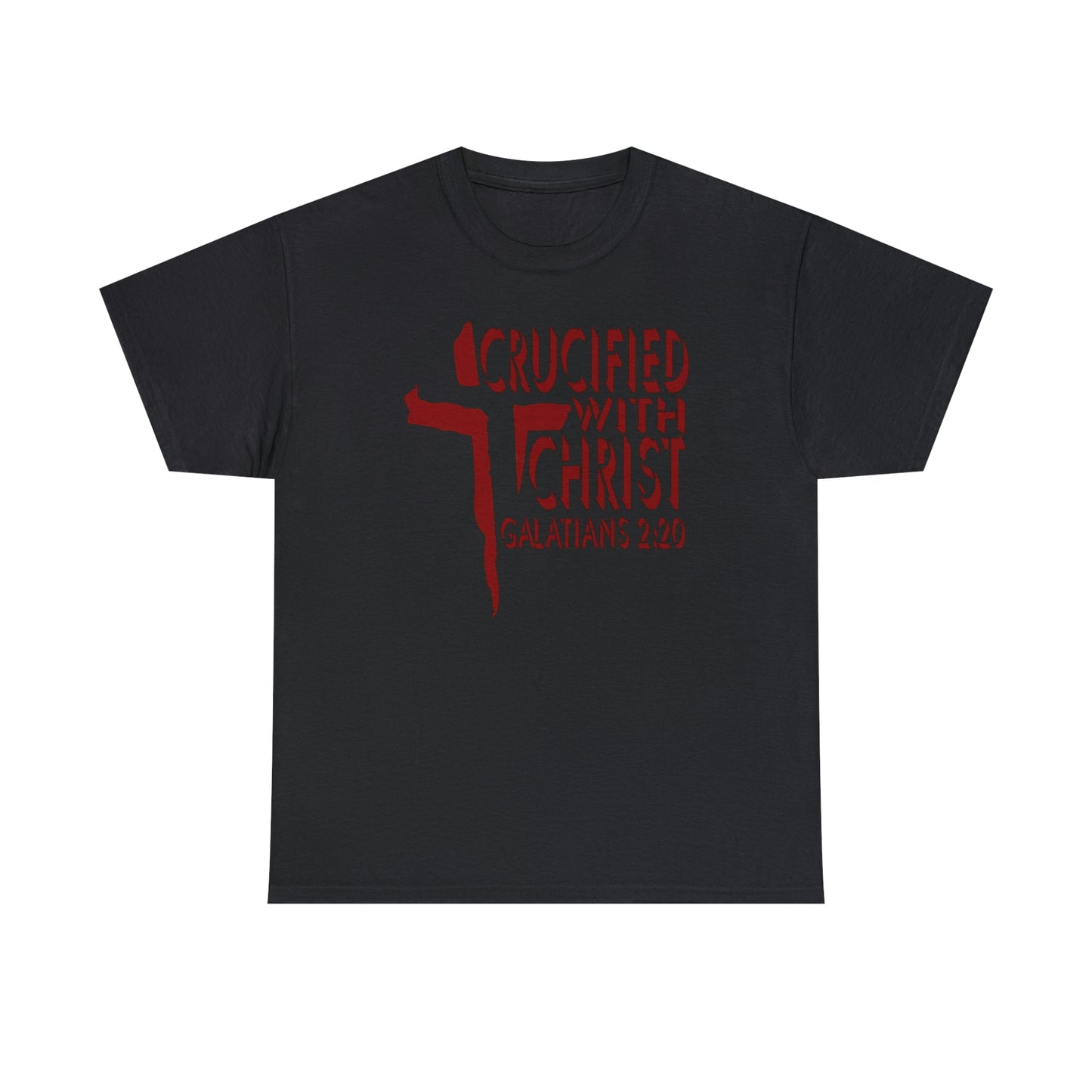 Crucified With Christ Design (Red)- Unisex T-Shirt