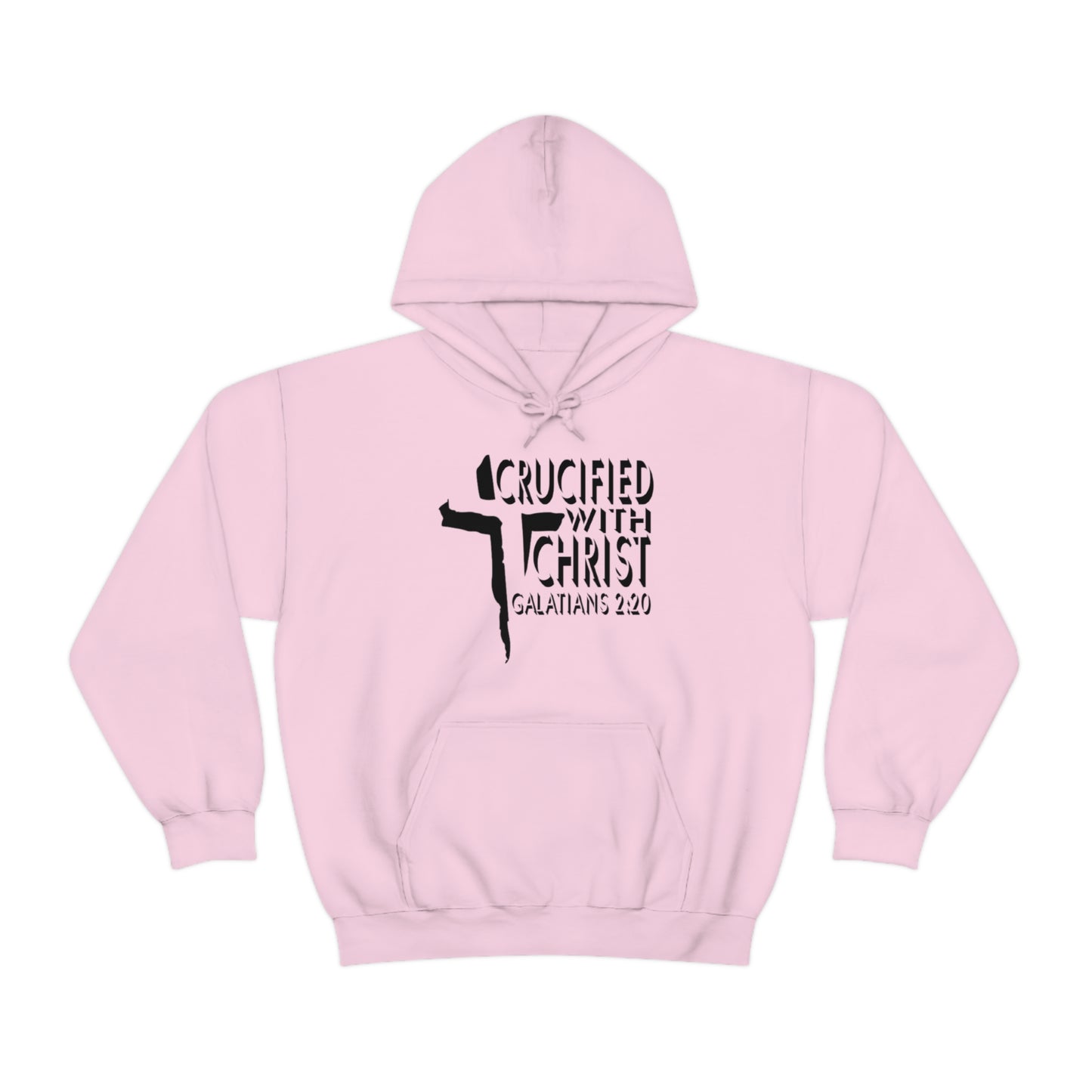 Crucified With Christ Design (Black)- Unisex Hoodie