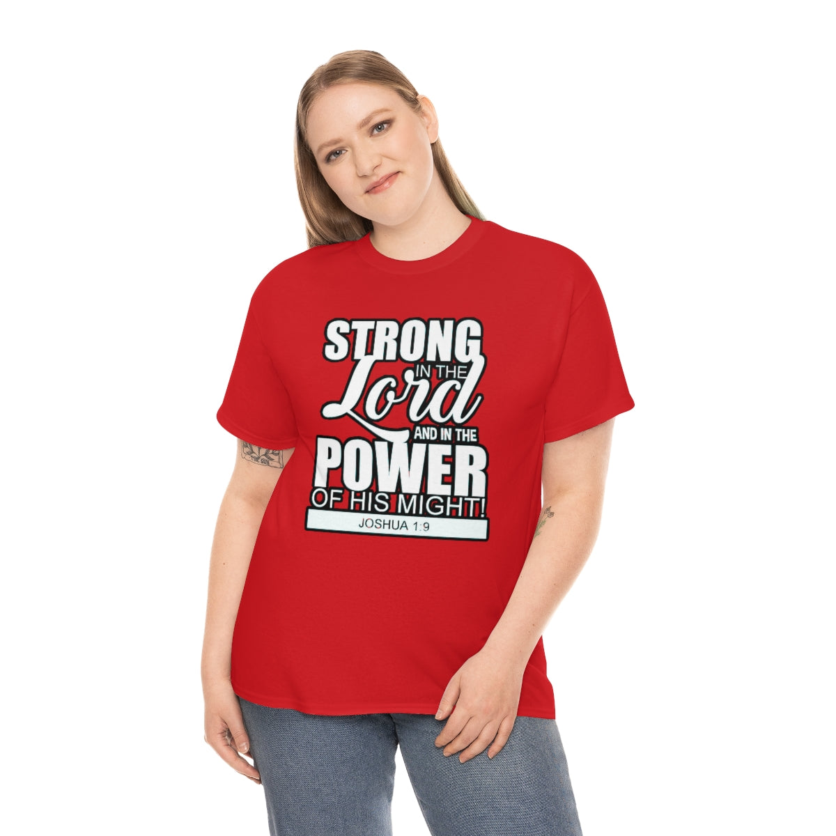 Strong In The Lord Design (Light)- Unisex T-Shirt