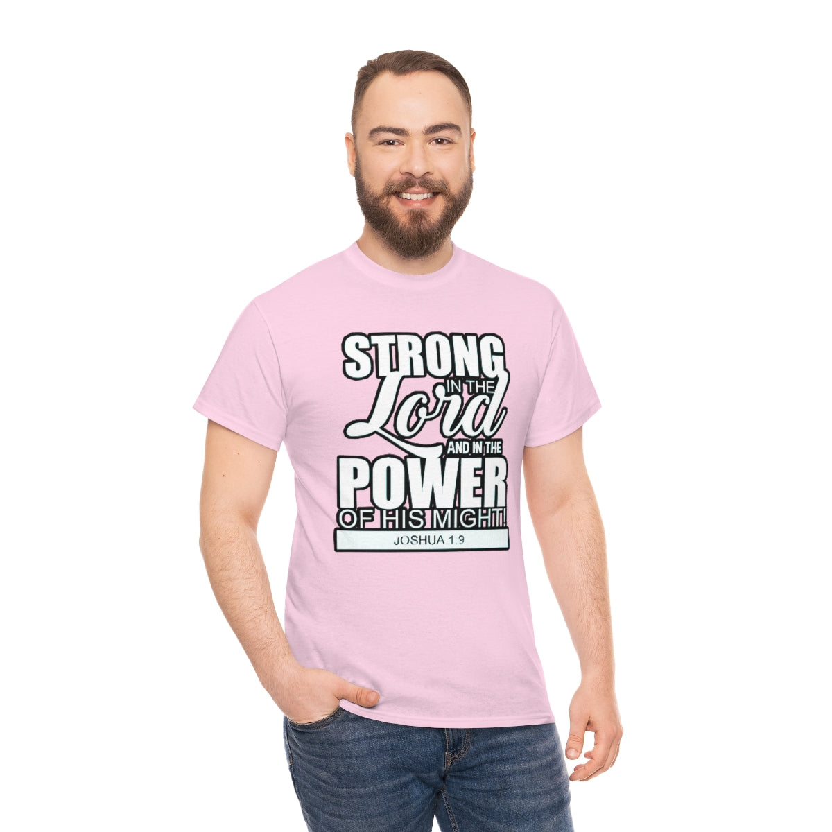 Strong In The Lord Design (Light)- Unisex T-Shirt