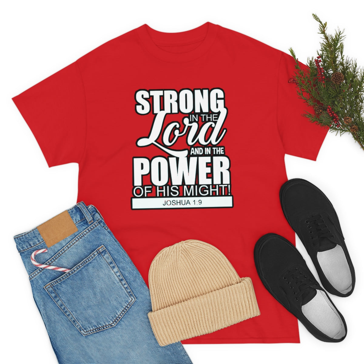 Strong In The Lord Design (Light)- Unisex T-Shirt