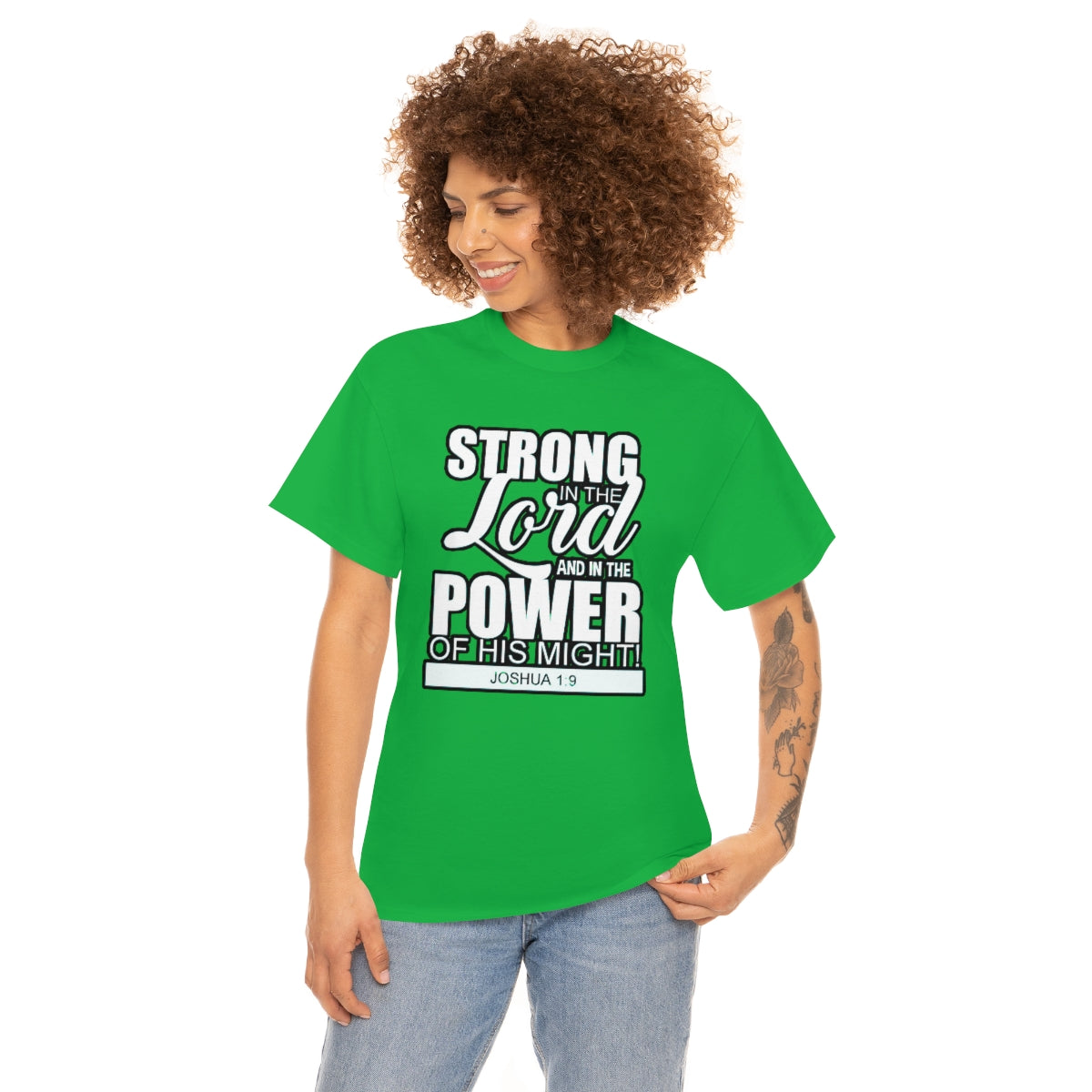 Strong In The Lord Design (Light)- Unisex T-Shirt