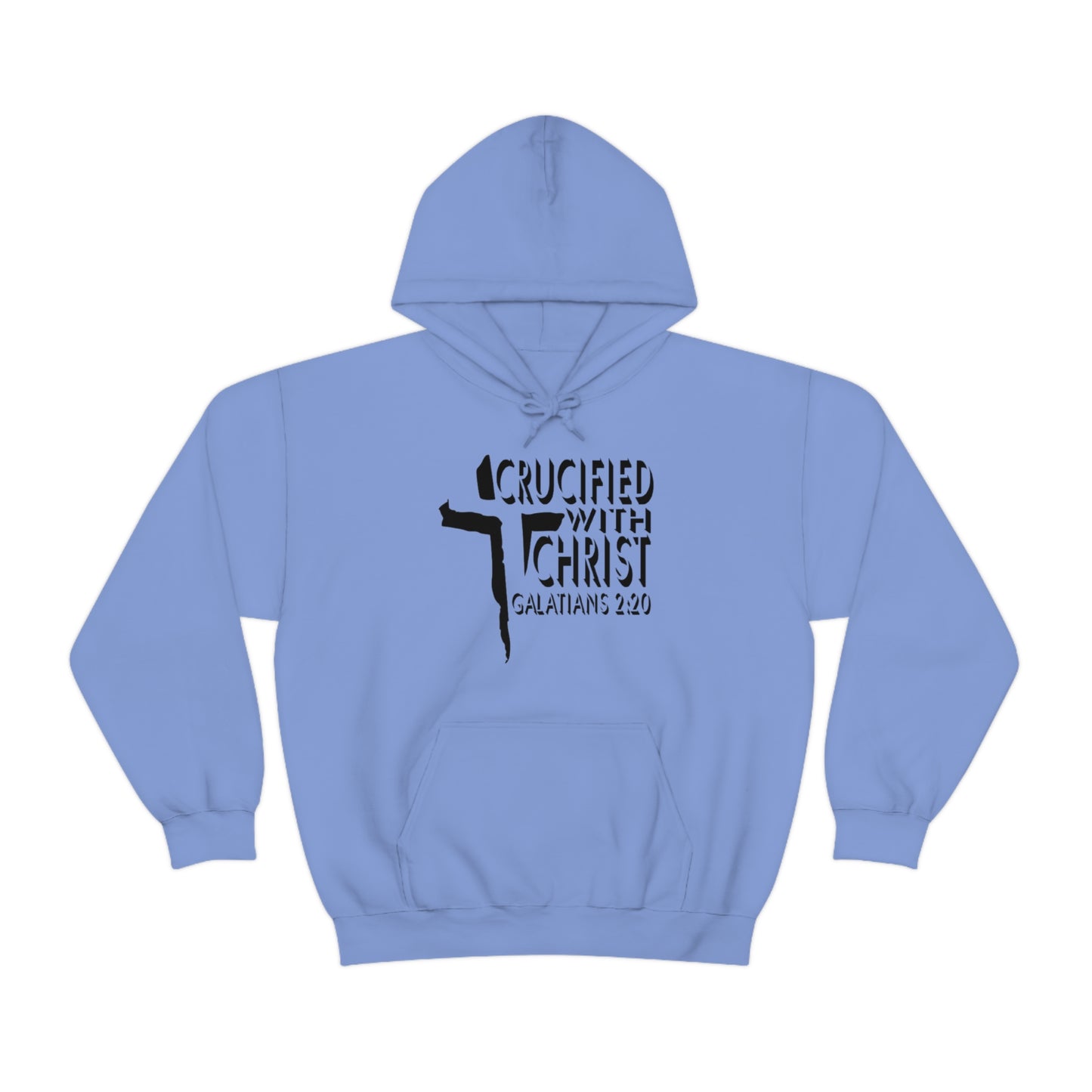 Crucified With Christ Design (Black)- Unisex Hoodie