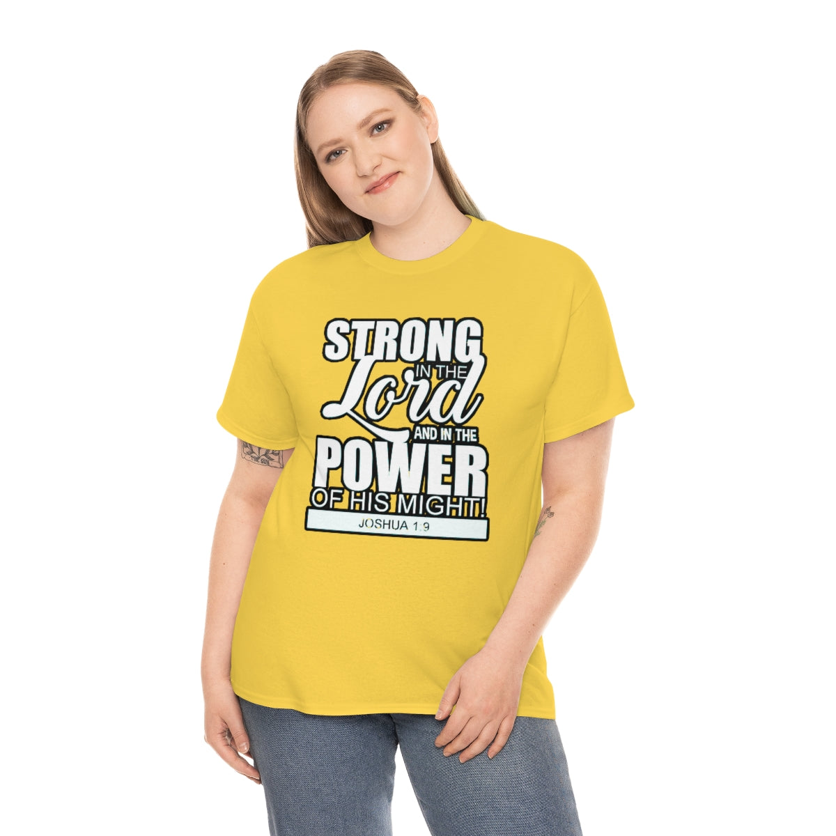 Strong In The Lord Design (Light)- Unisex T-Shirt