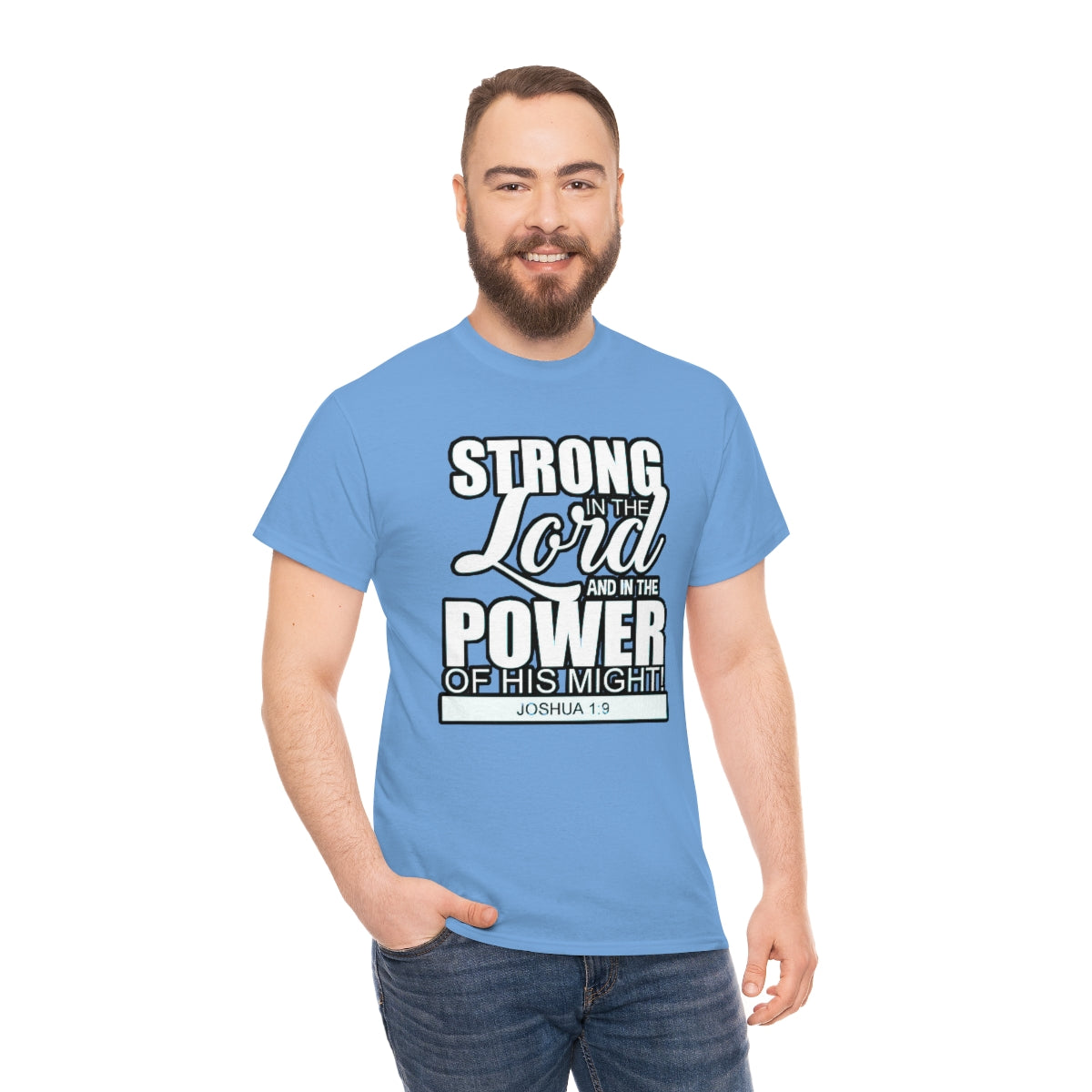 Strong In The Lord Design (Light)- Unisex T-Shirt