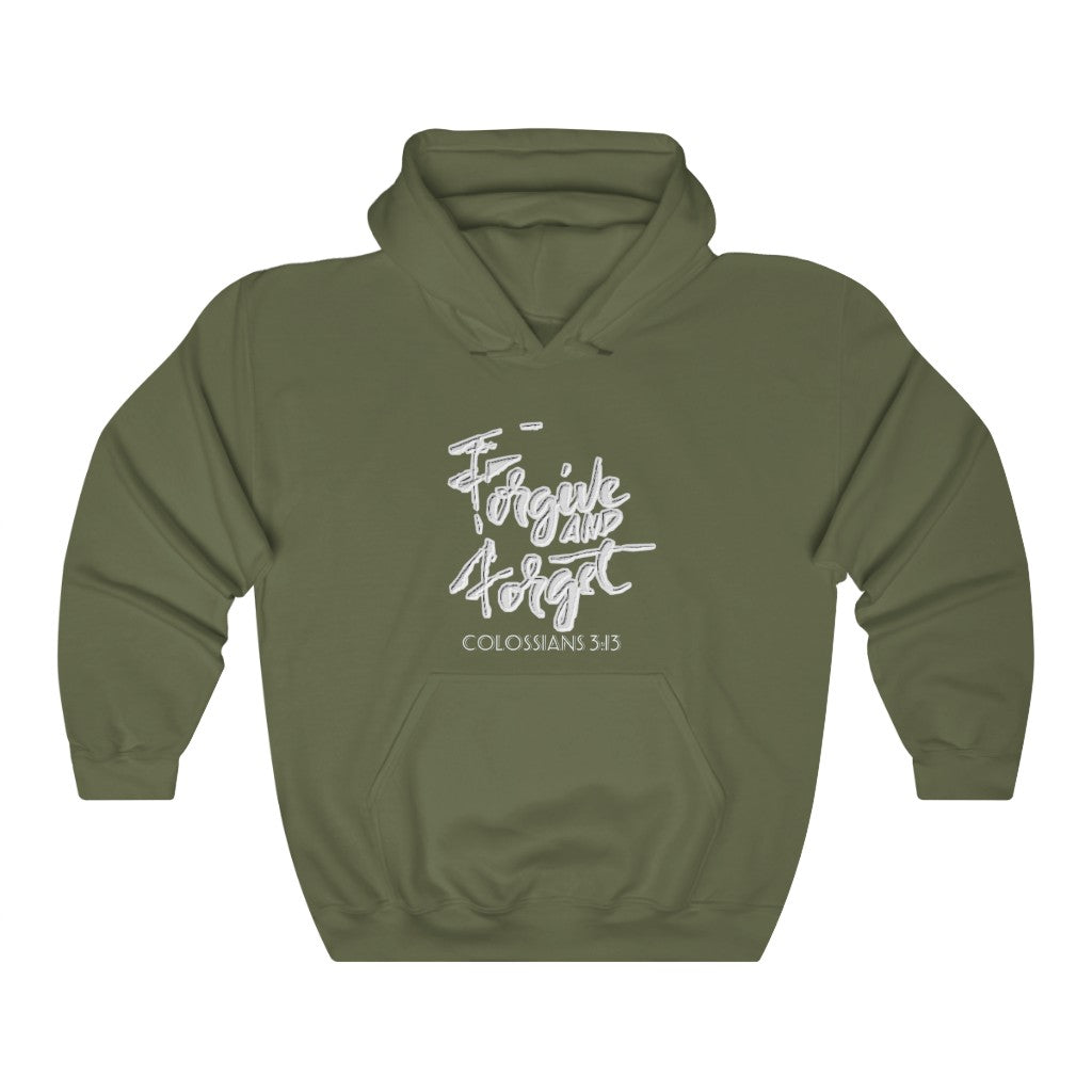 Forgive and Forget Design (Dark)= Unisex Hoodie