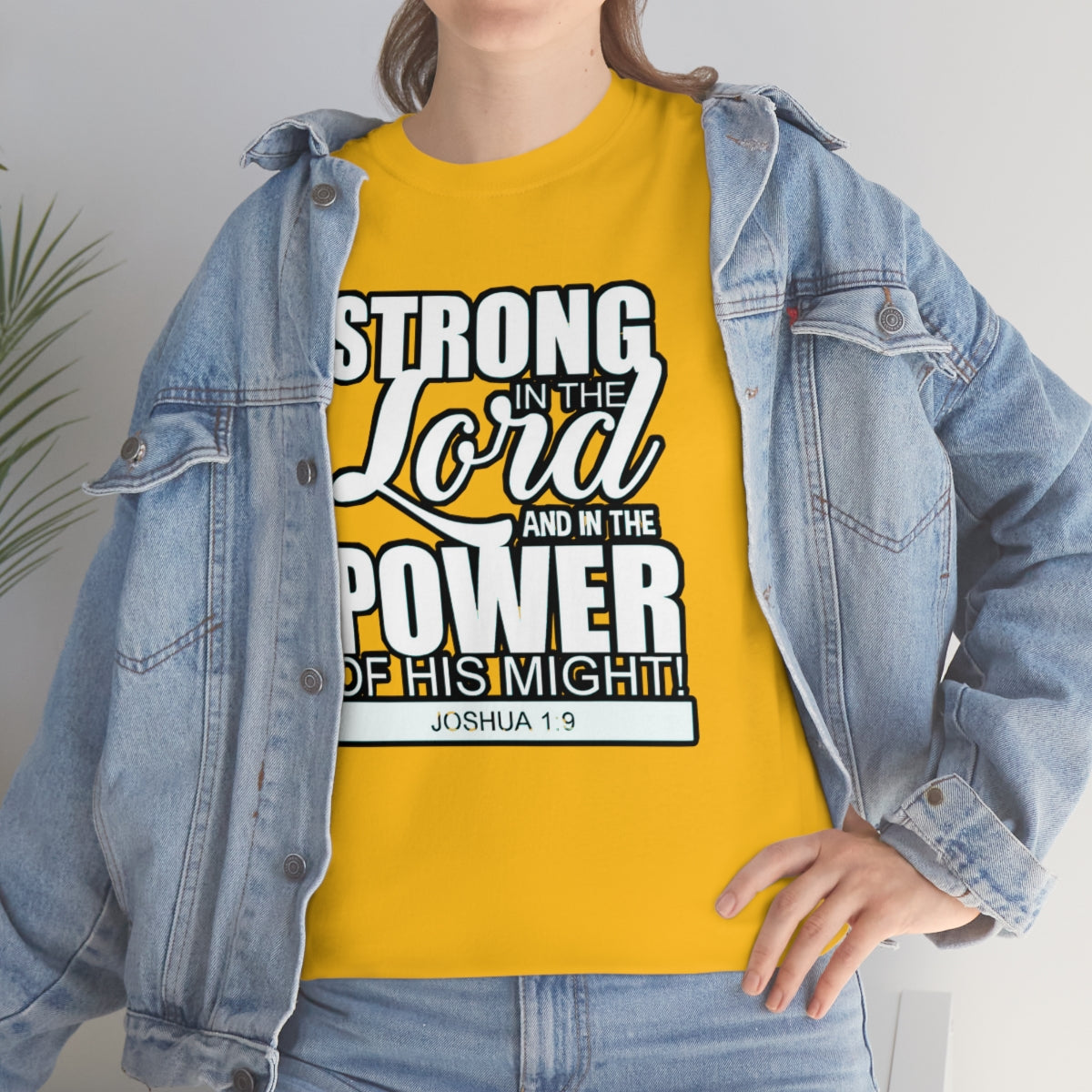 Strong In The Lord Design (Light)- Unisex T-Shirt