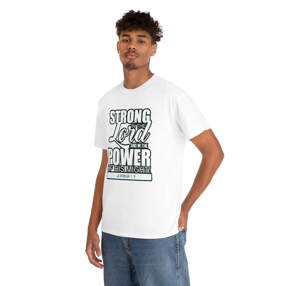 Strong In The Lord Design (Light)- Unisex T-Shirt