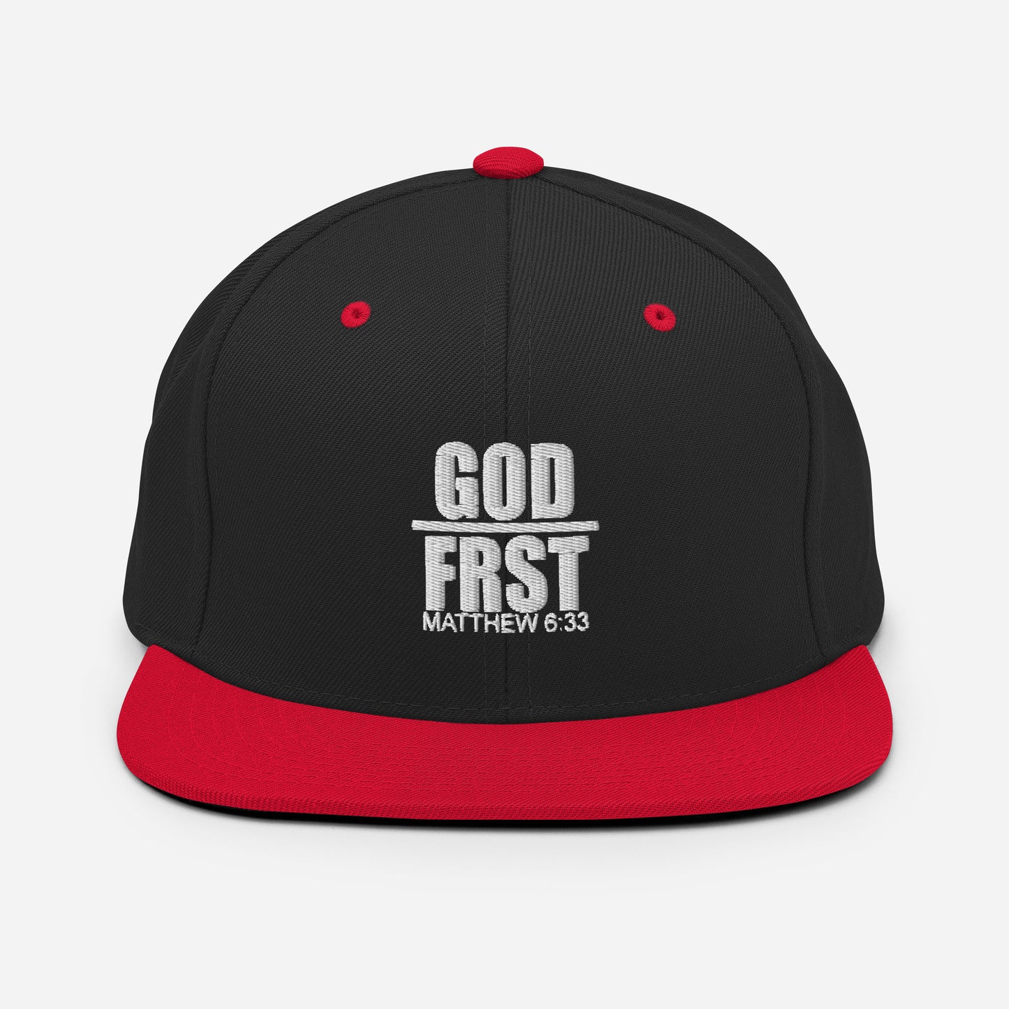 GOD FRST Design (White)- Cap