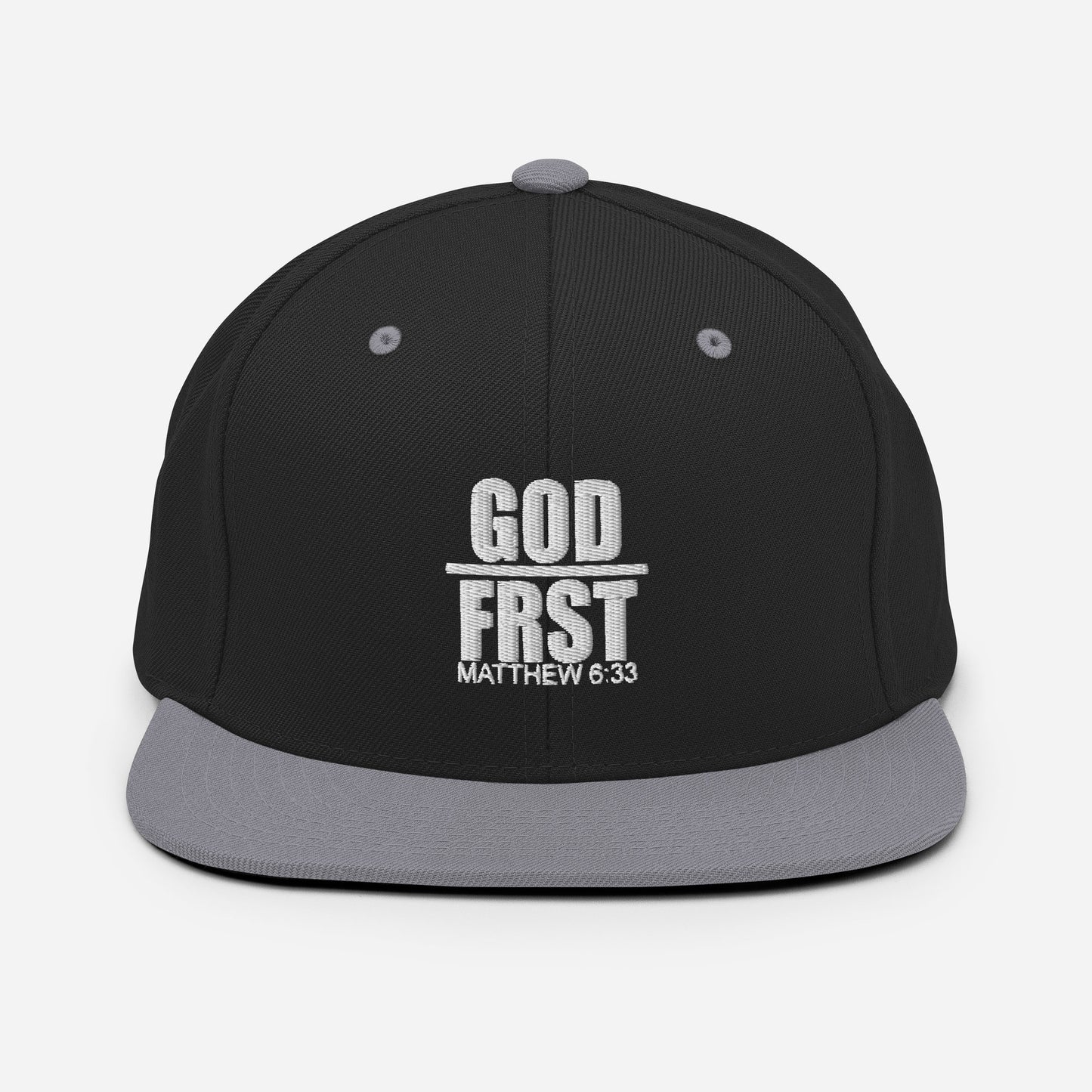 GOD FRST Design (White)- Cap