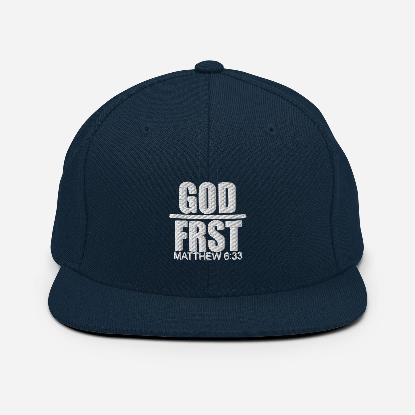 GOD FRST Design (White)- Cap