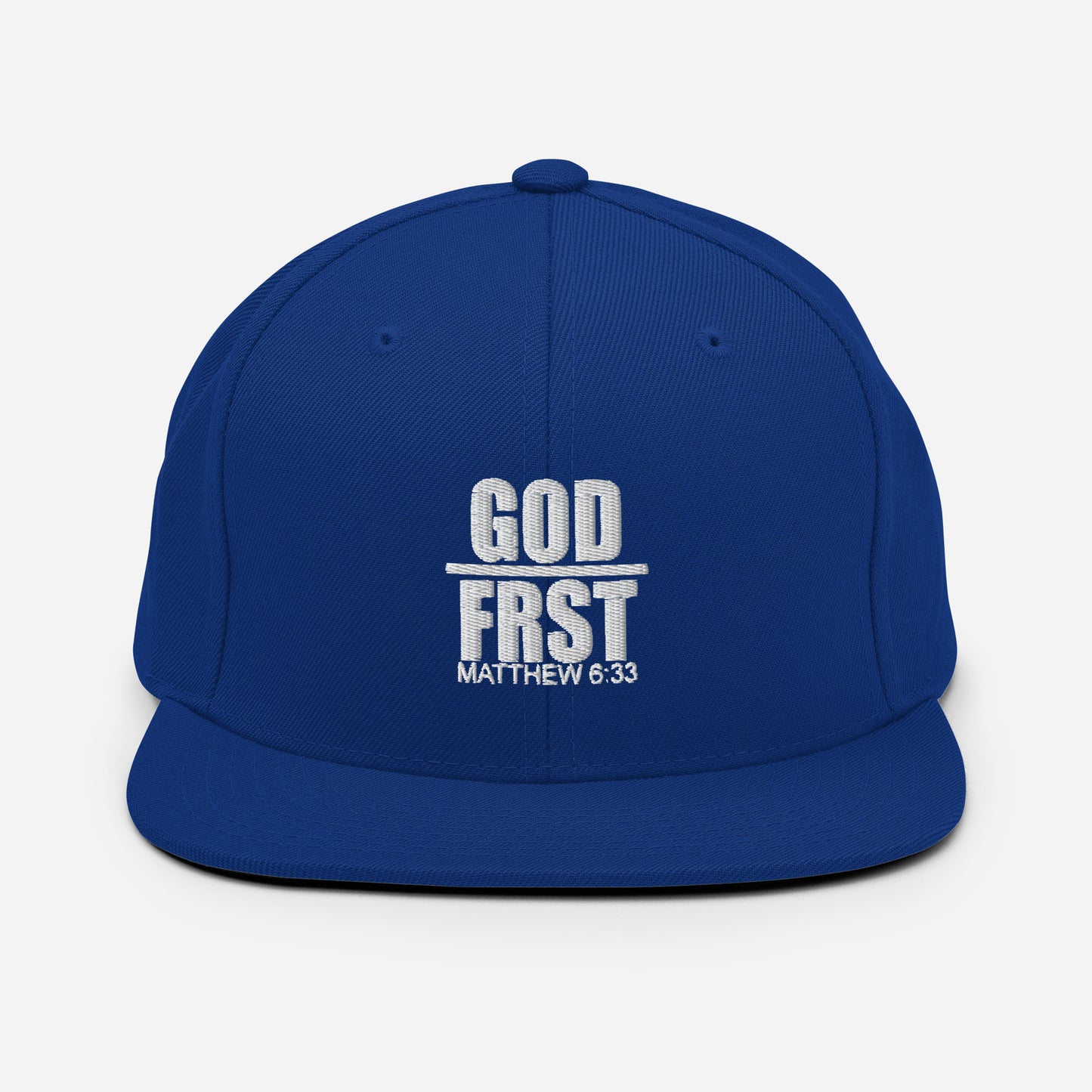 GOD FRST Design (White)- Cap