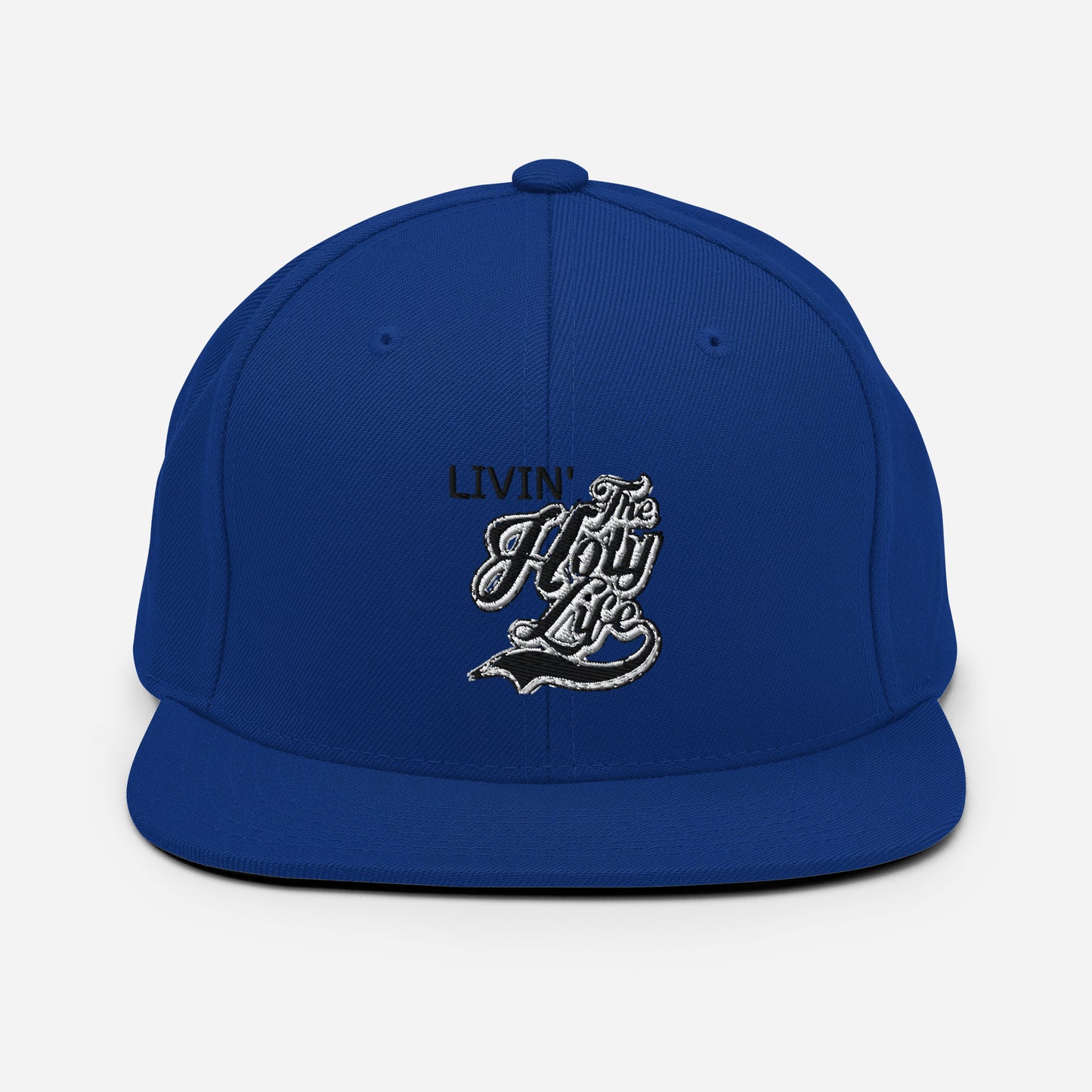 Livin' The Holy Life Design (Black)- Cap