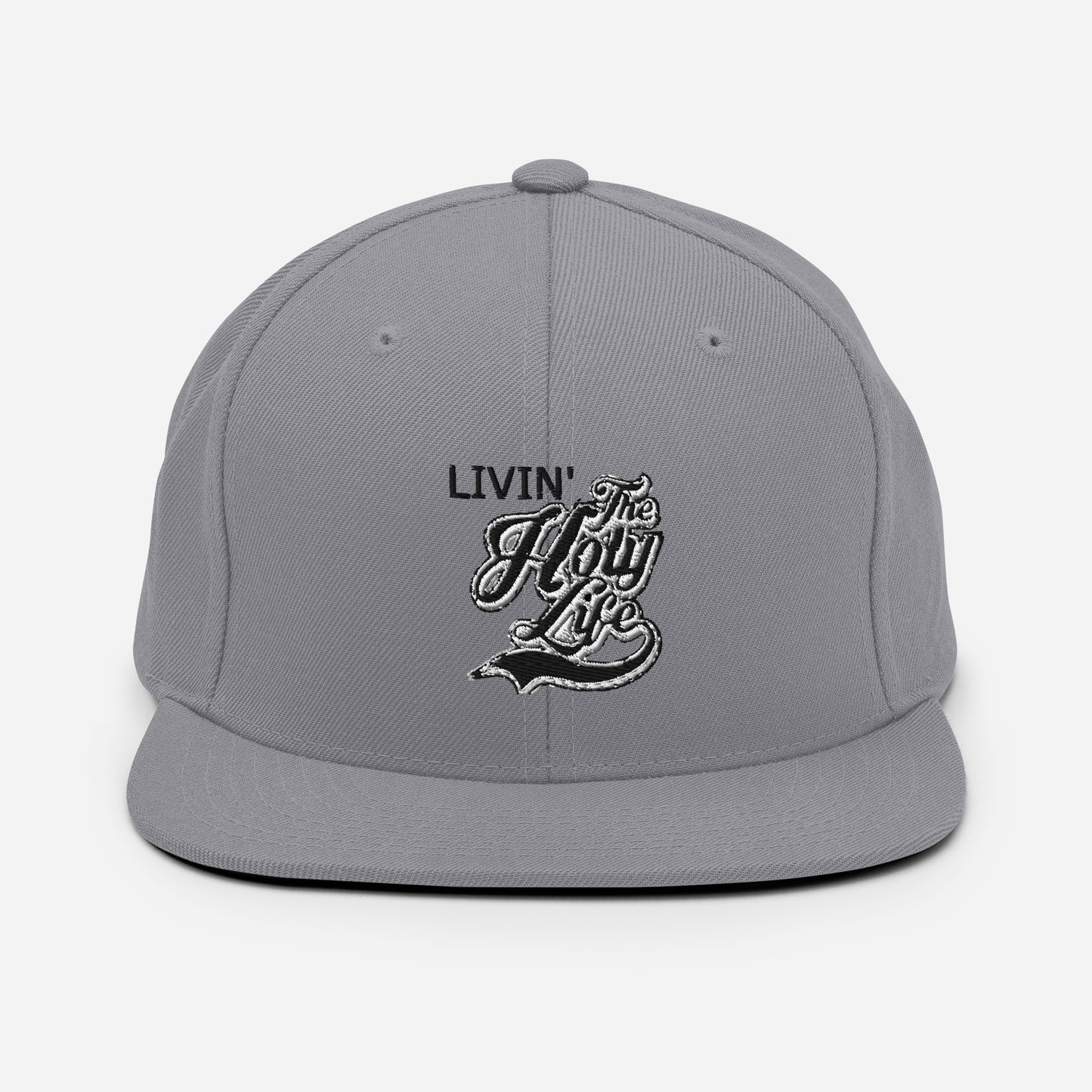 Livin' The Holy Life Design (Black)- Cap