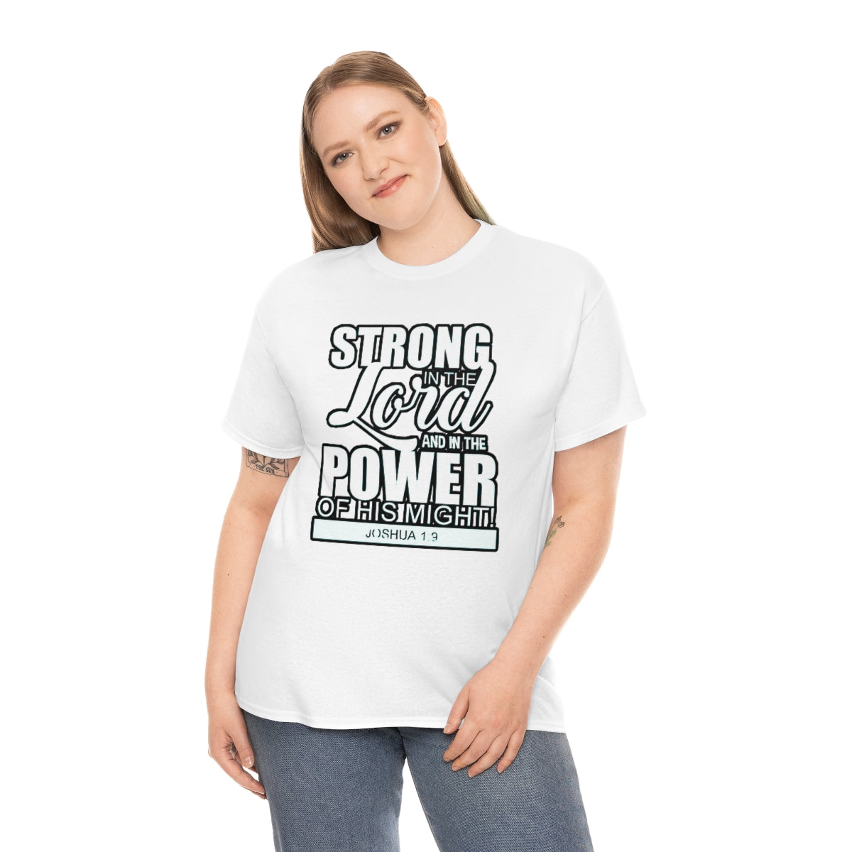 Strong In The Lord Design (Light)- Unisex T-Shirt