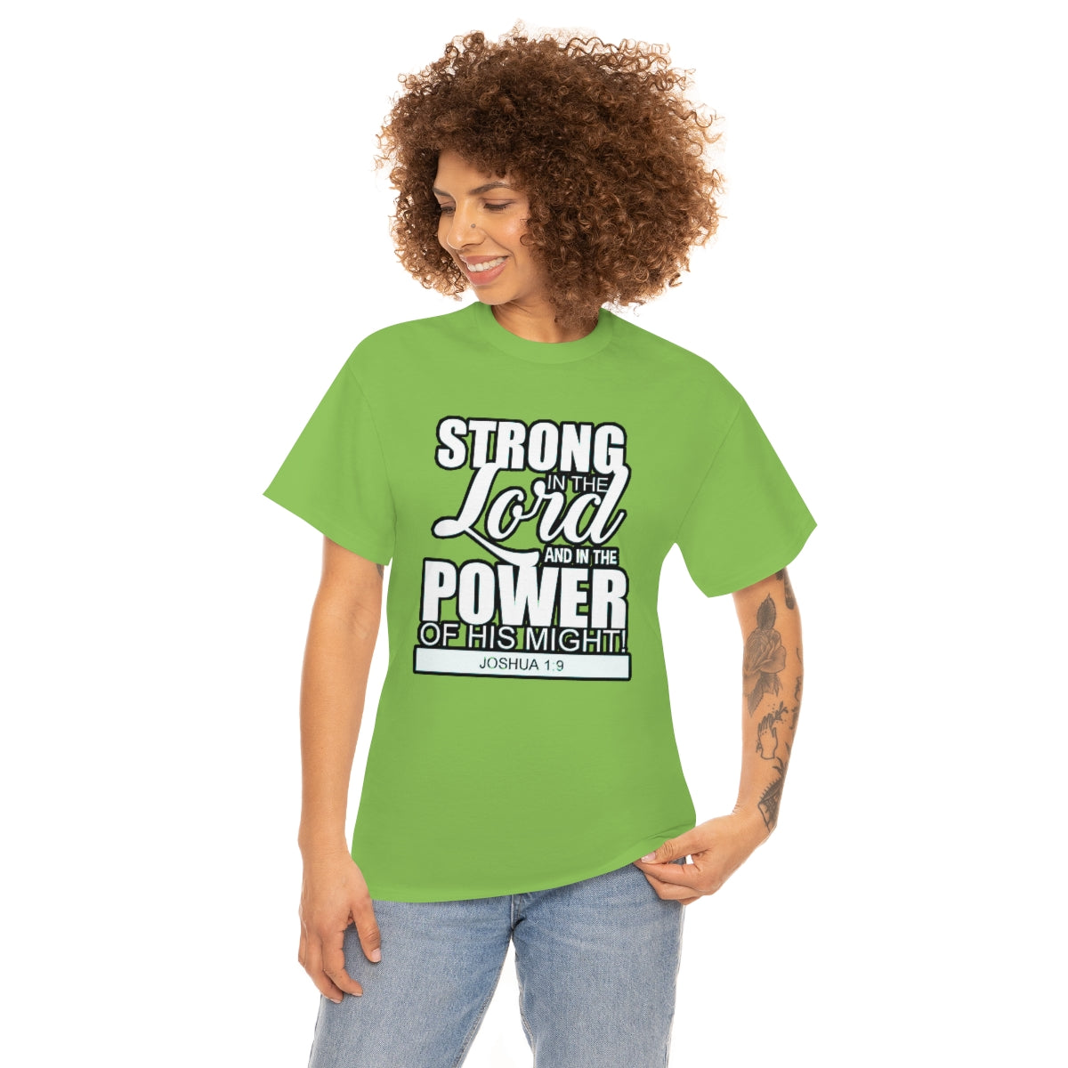 Strong In The Lord Design (Light)- Unisex T-Shirt