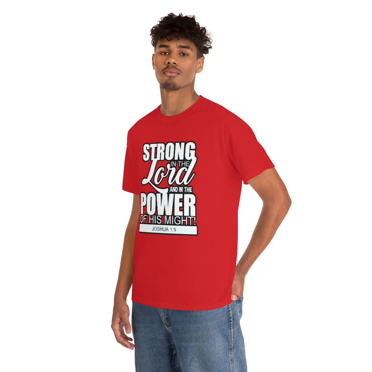 Strong In The Lord Design (Light)- Unisex T-Shirt