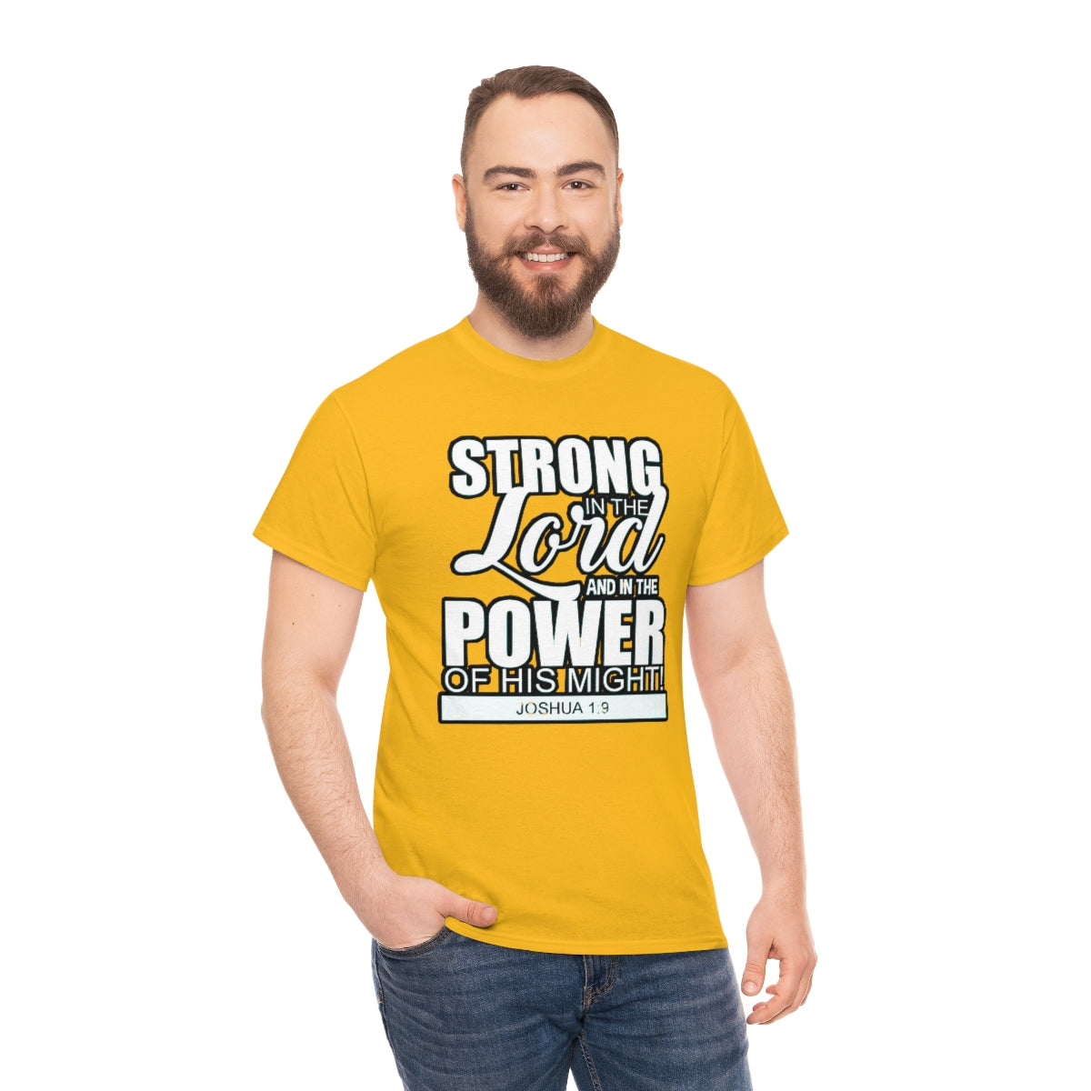 Strong In The Lord Design (Light)- Unisex T-Shirt