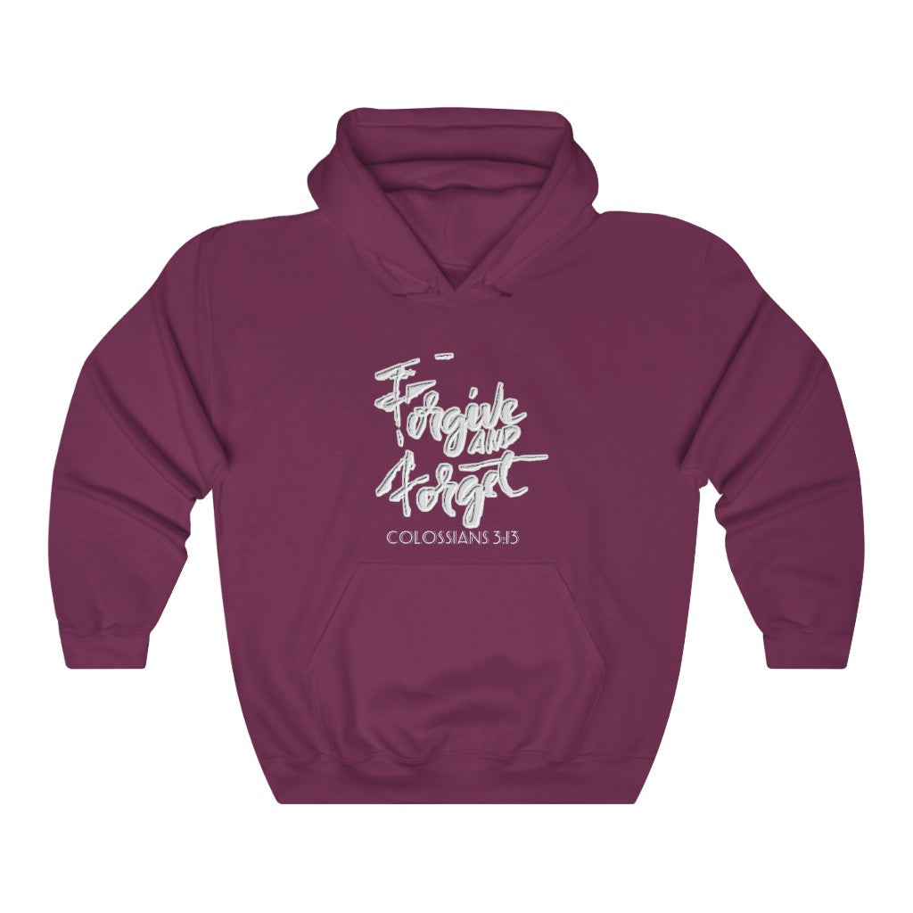 Forgive and Forget Design (Dark)= Unisex Hoodie