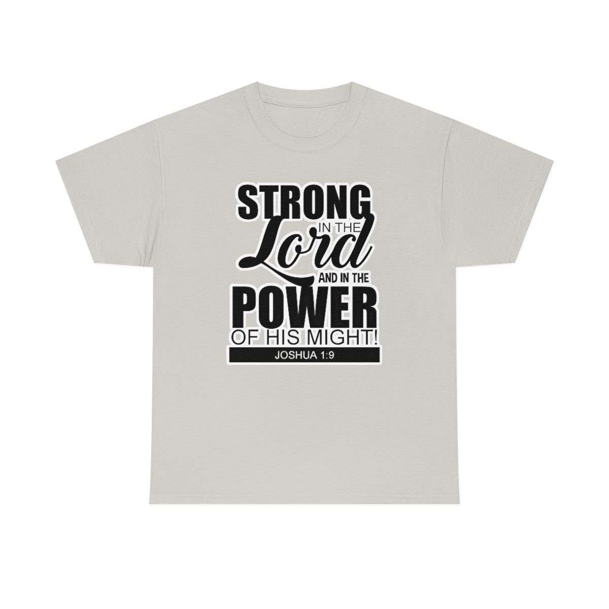 Strong In The Lord Design (Dark)- Unisex T-Shirt