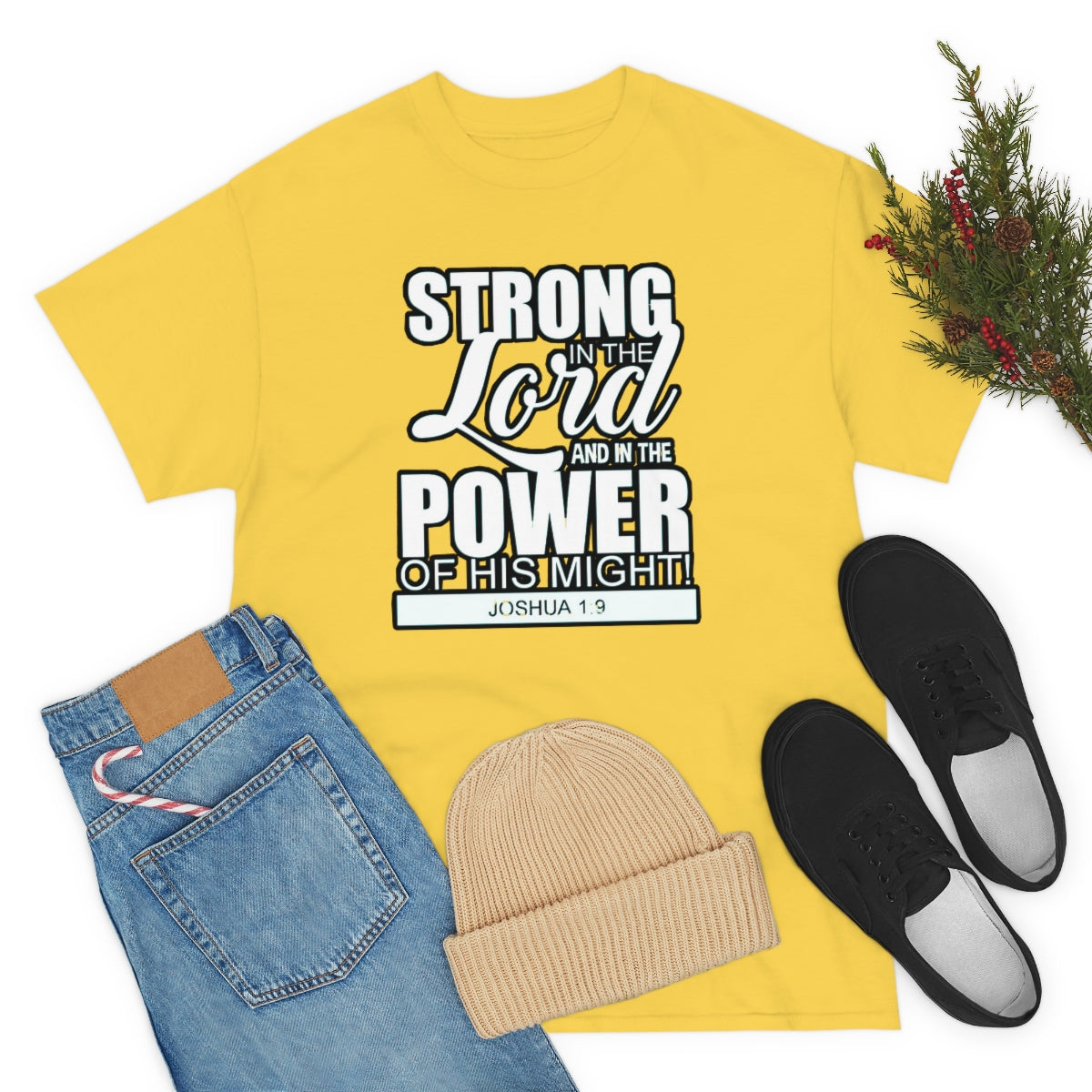 Strong In The Lord Design (Light)- Unisex T-Shirt