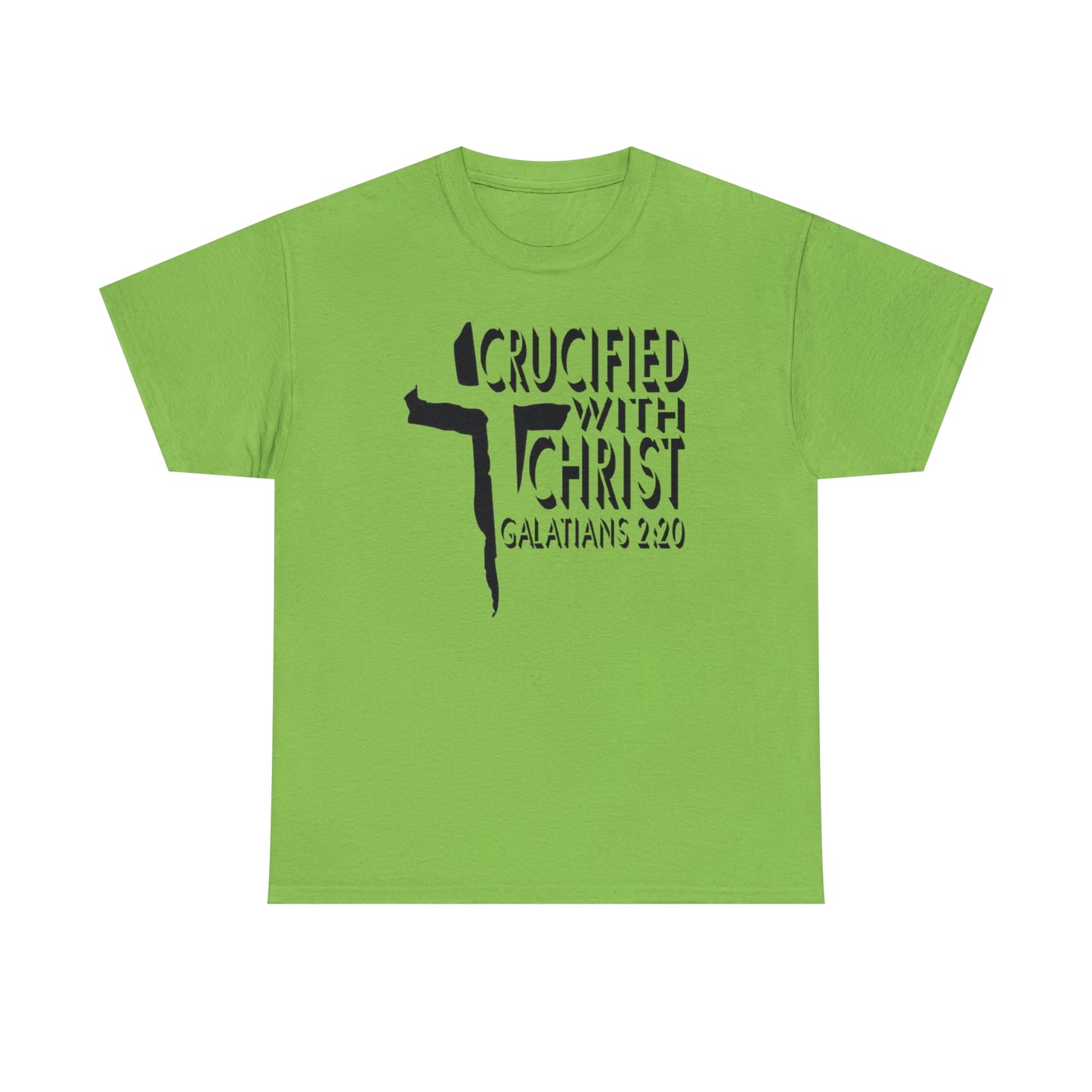 Crucified With Christ Design (Black)- Unisex T-Shirt