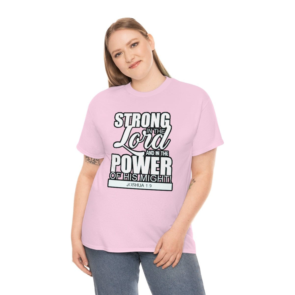 Strong In The Lord Design (Light)- Unisex T-Shirt