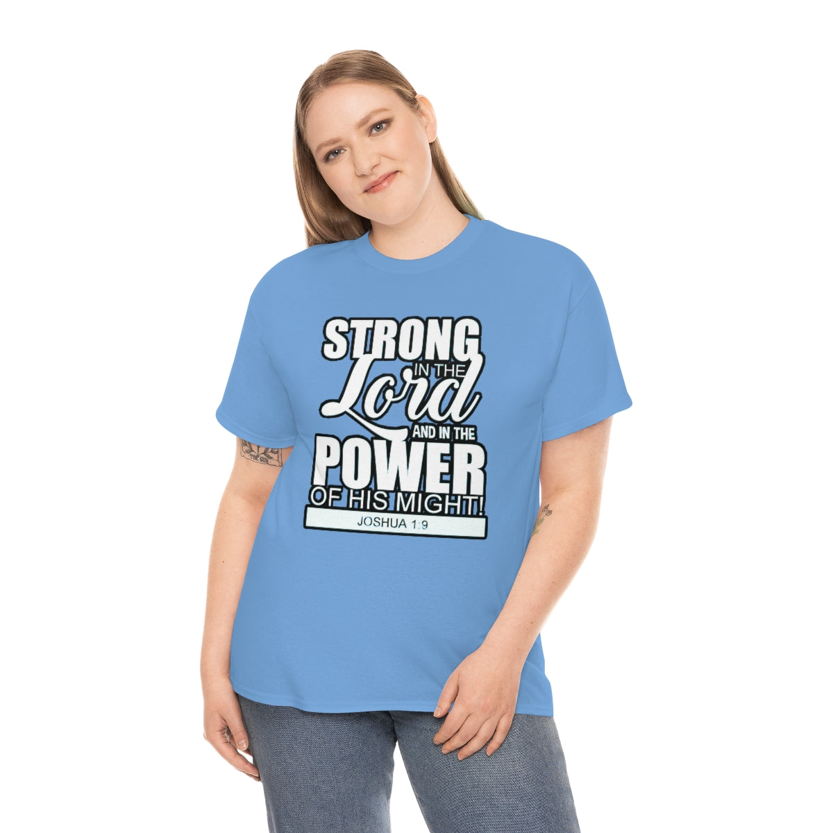 Strong In The Lord Design (Light)- Unisex T-Shirt